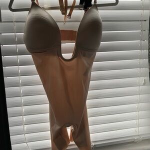 SPANX Cream Shapewear Seamless High-Waisted